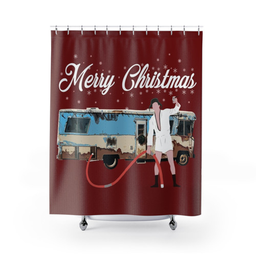 Cousin Eddie Christmas Shower Curtains