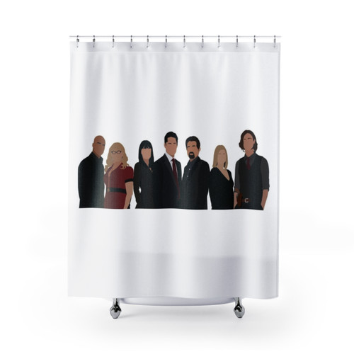 Criminal Minds Themed Shower Curtains