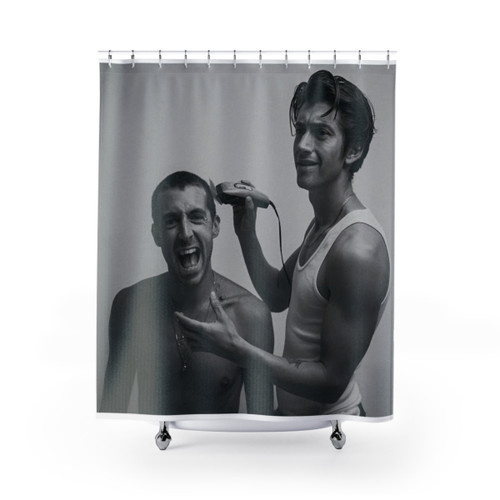 Alex Turner and Miles Kane Shower Curtains