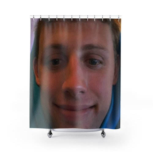 W2S Themed Shower Curtain Featuring Harry Wroetoshaw