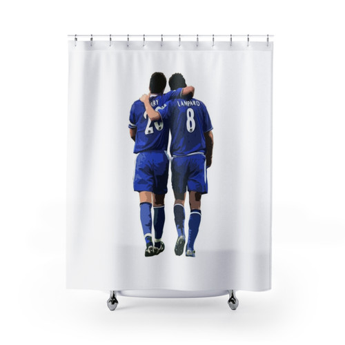 Terry and Lampard Artwork Shower Curtains