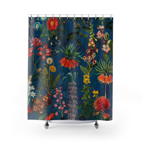 Vintage Botanical Shower Curtains
