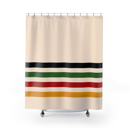 Trading Colors Indigenous Shower Curtains