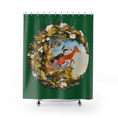 Animals of Farthing Wood Classic Design Shower Curtain