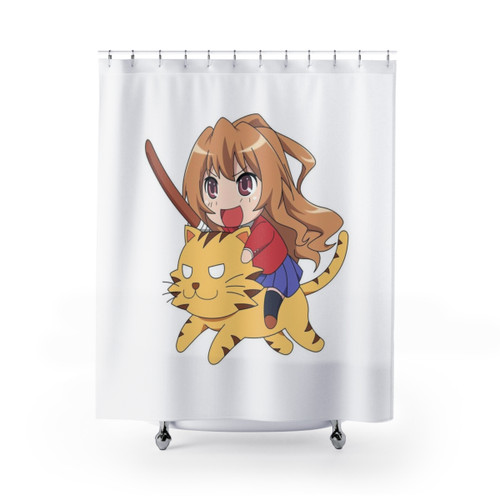 Toradora Taiga Tiger Shower Curtains