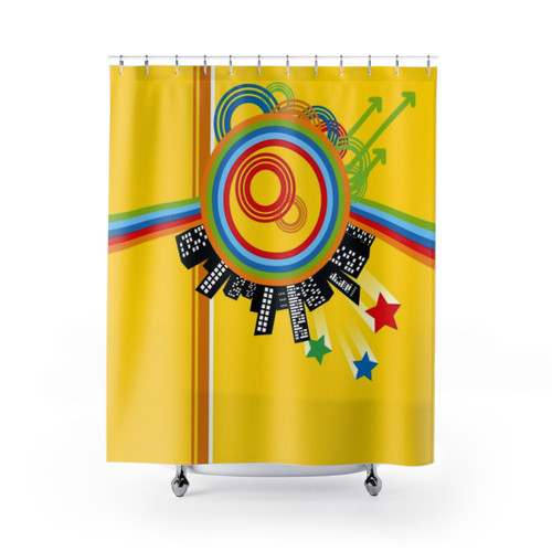 Persona 4 Themed Shower Curtain