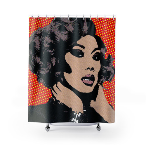Jujubee Style Pop Art Shower Curtains