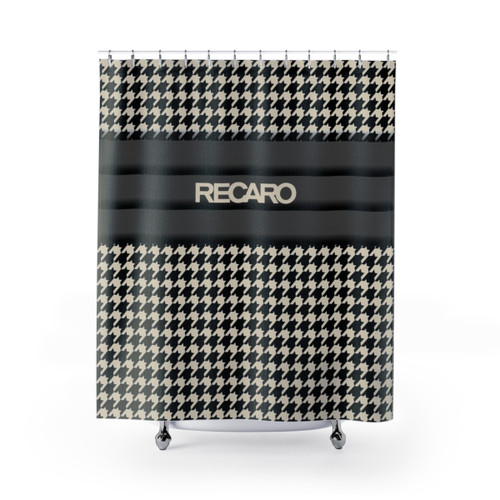 Recaro Houndstooth Shower Curtains