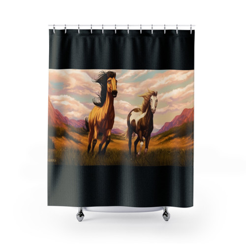Spirit: Stallion of the Cimarron themed shower curtains
