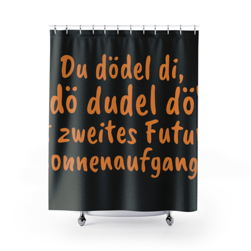 German Cult TV Series Shower Curtains