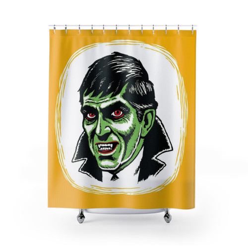 BARNABAS Dark Shadows Horror Shower Curtains