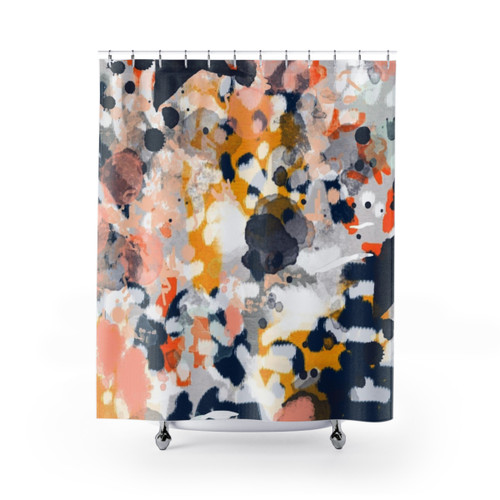 Abstract Painting Shower Curtains - Stella Design