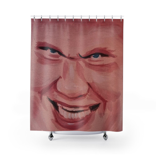Erling Haaland Football Shower Curtain