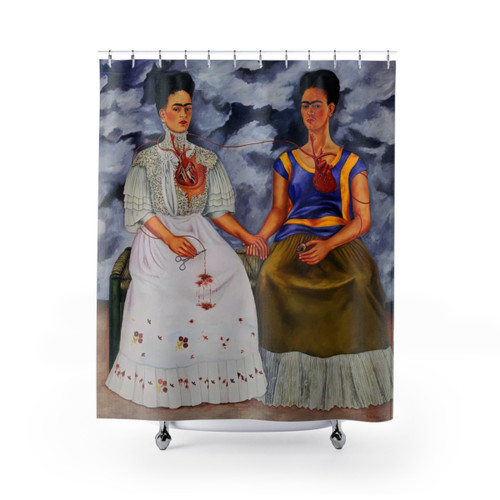 Frida Kahlo The Two Fridas Shower Curtain