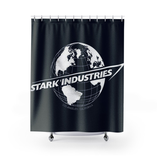 Stark Industries Logo Shower Curtain