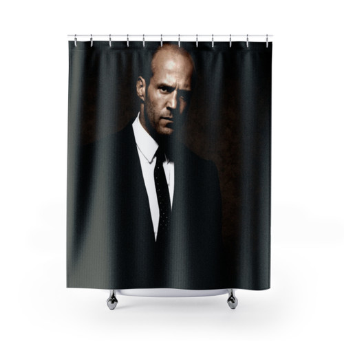 Jason Statham Themed Shower Curtain