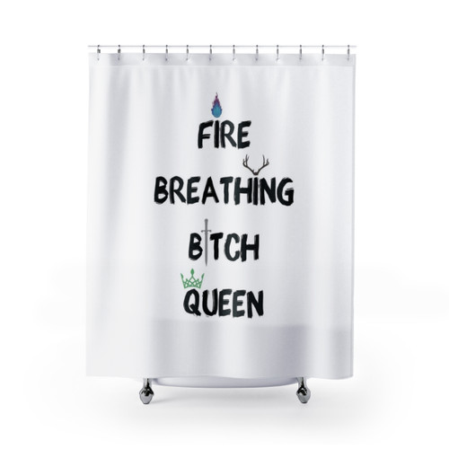 Throne of Glass Shower Curtains