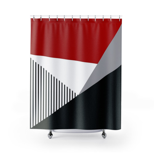 Colorful Geometric Shower Curtains