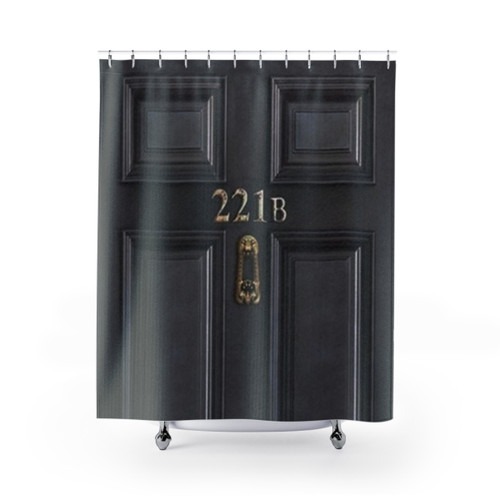 Sherlock 221b Baker Street Shower Curtains