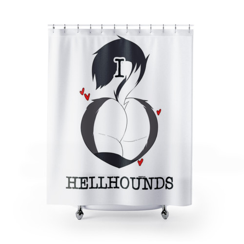 Helluva Boss Loona Shower Curtains