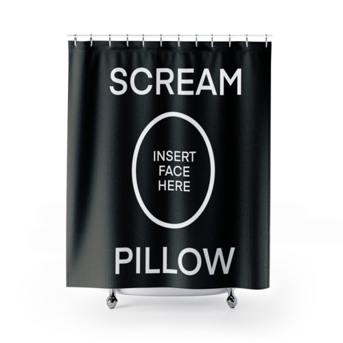 SCREAM Themed Shower Curtains for Stylish Bathroom Decor