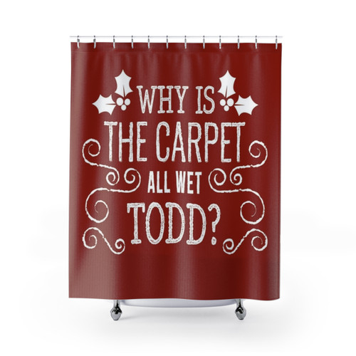 Christmas Vacation Themed Shower Curtains by Kelly Design Company