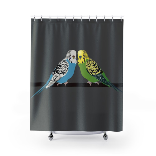Budgie Bird Shower Curtains