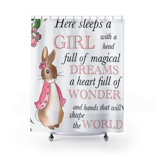 Peter Rabbit Shower Curtains - Bring the Magic of Childhood Dreams to Your Bathroom