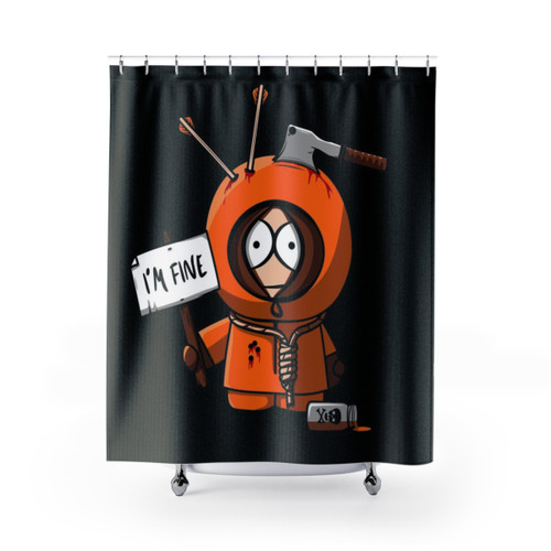 South Park 'I'm Fine' Themed Shower Curtain