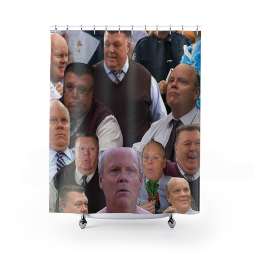 Brooklyn Nine-Nine Hitchcock and Scully Collage Shower Curtain
