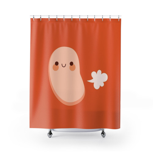 Baked Beans Themed Shower Curtain