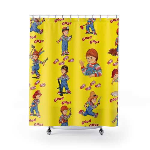 Chucky Shower Curtains - Good Guys Horror Icon