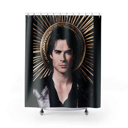 Damon Salvatore TVD Shower Curtains