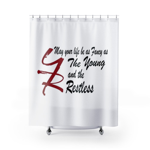 The Young and the Restless Themed Shower Curtains