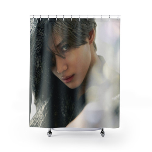 SHINEE TAEMIN WANT Shower Curtains for KPOP Fans