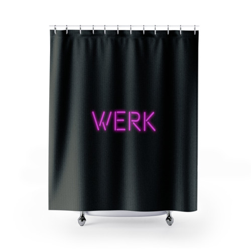 RuPaul's Drag Race 'Werk' Shower Curtains