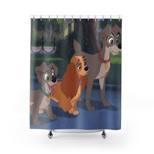 Disney's Lady and the Tramp 2 Shower Curtain