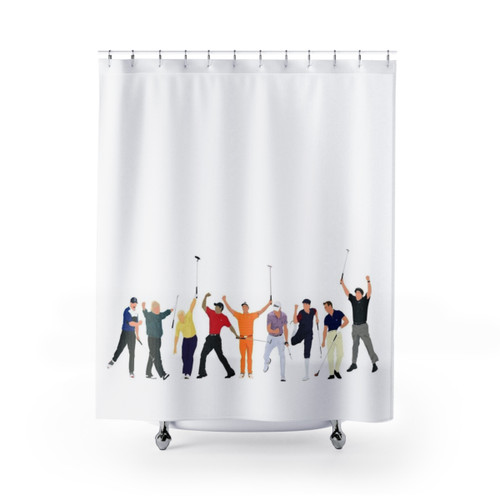 Golf Legends Shower Curtain - Sports Decor