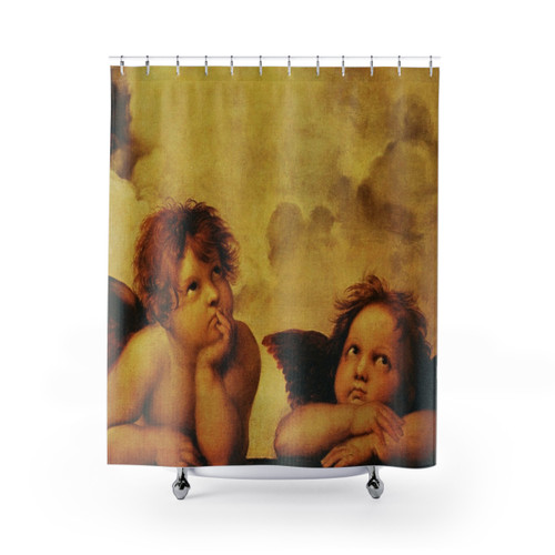 Raphael Sistine Madonna Shower Curtains
