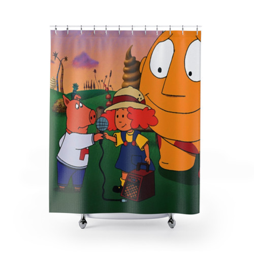 Maggie and The Ferocious Beast Themed Shower Curtains