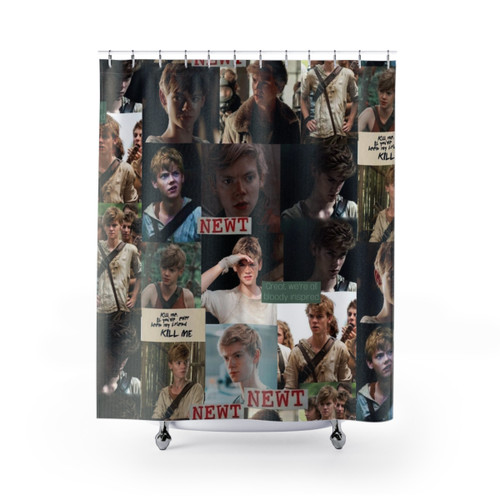 Newt Shower Curtains - The Maze Runner Inspired