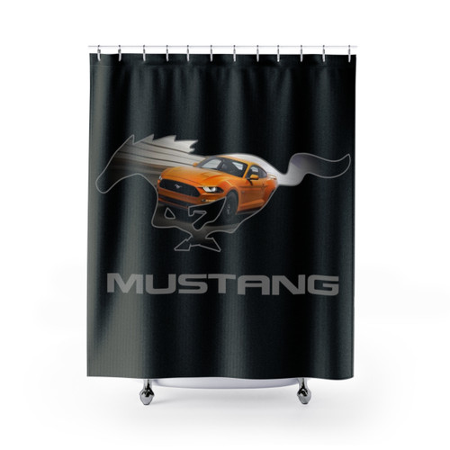 Ford Mustang GT Logo Shower Curtains