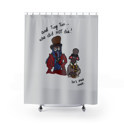 Muppet Christmas Carol Tiny Tim Shower Curtains