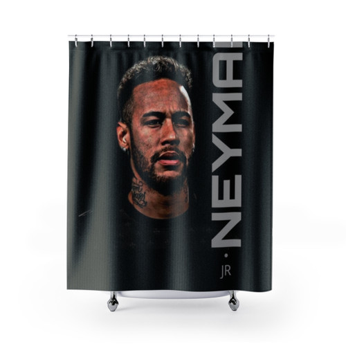 Neymar Style Brazil Flag Shower Curtains