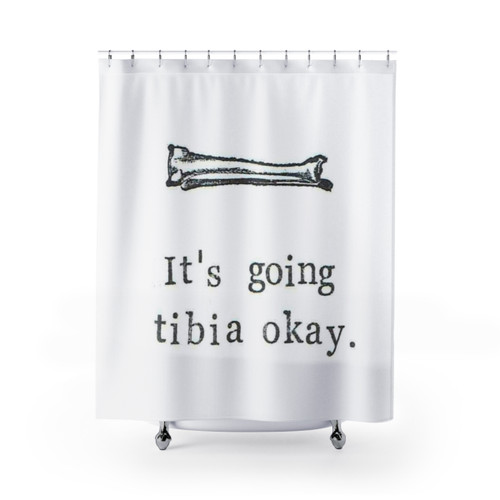 Funny Bone Anatomy Shower Curtains