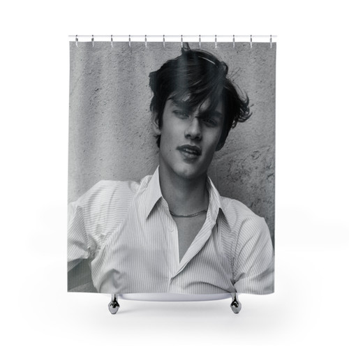 Louis Partridge Shower Curtains - Stylish Bathroom Decor