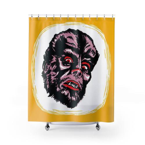 THE WOLFMAN Shower Curtains - Spooky Bathroom Decor