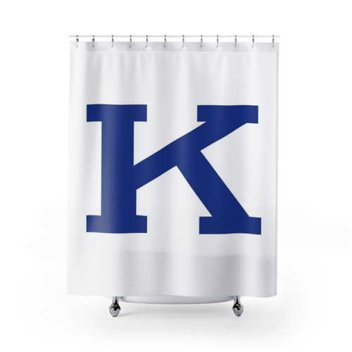 University of Kentucky Power K Shower Curtains