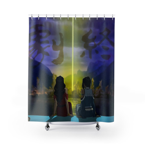 Korrasami End Credits Shower Curtains