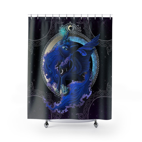 Magical Luna Shower Curtains for My Little Pony Fans